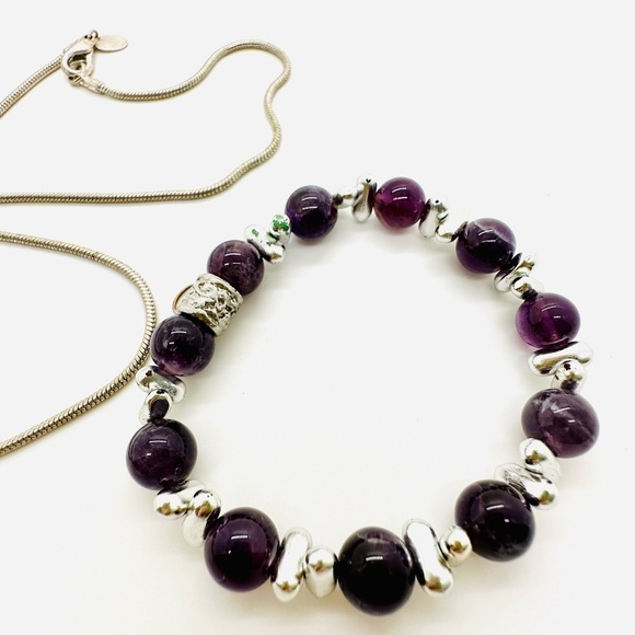 Natural Amethyst Jewelry lot - Picture 10 of 15